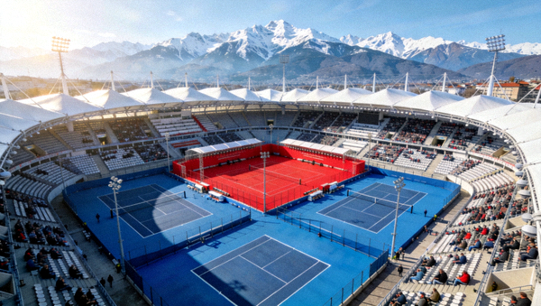 ATP年终总决赛都灵赛场全景俯瞰图